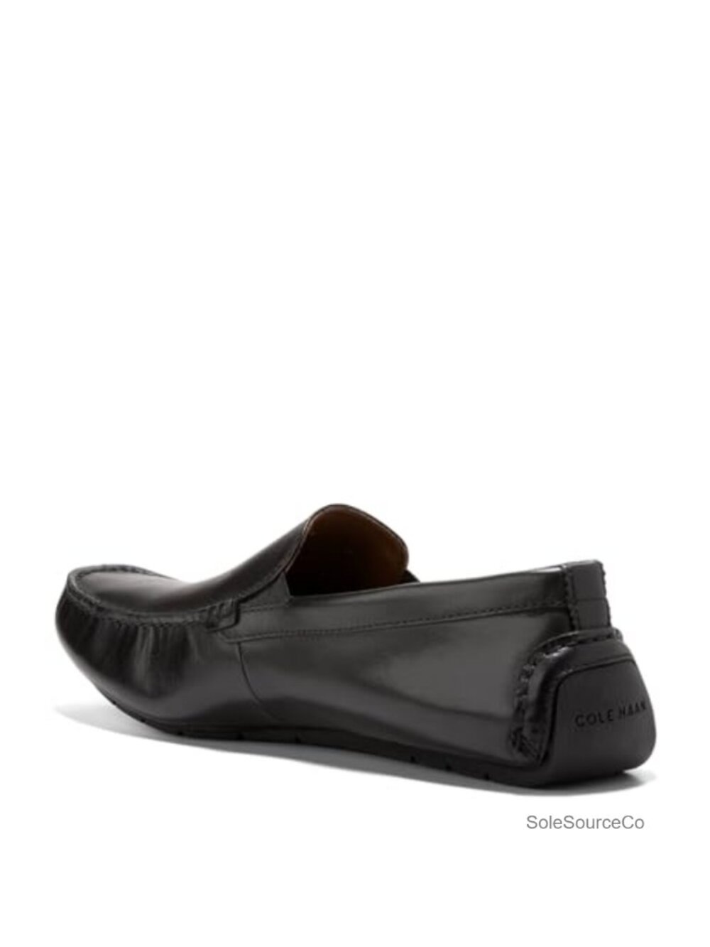 Genuine Leather Driving Loafers, Venetian Style, Cushioned Insole - Picture 2 of 4